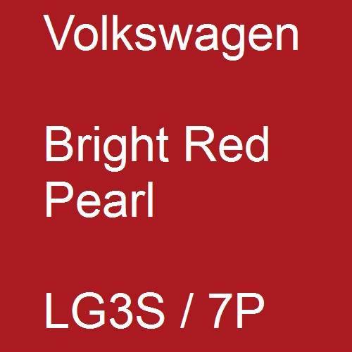 Volkswagen, Bright Red Pearl, LG3S / 7P.